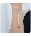 Heart Silver Bracelet BRS-450